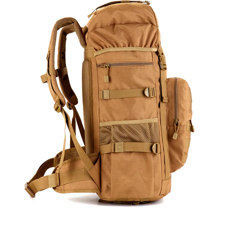  Military Tactical Backpack 50L large Capacity Camping Bags Mountaineering bag Men's Hiking Rucksack