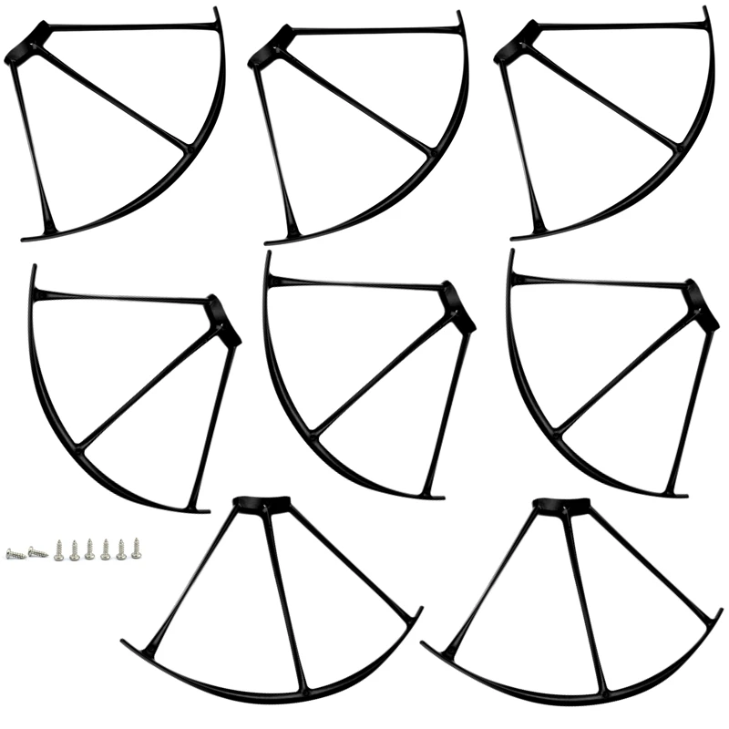 Запасные части пропеллер лезвие защита редуктор мотор для SJR/C Z5 SJRC Z5 RC Квадрокоптер Дрон аксессуары SJ R/C Z5 Квадрокоптер - Цвет: 8pcs Blades Guards