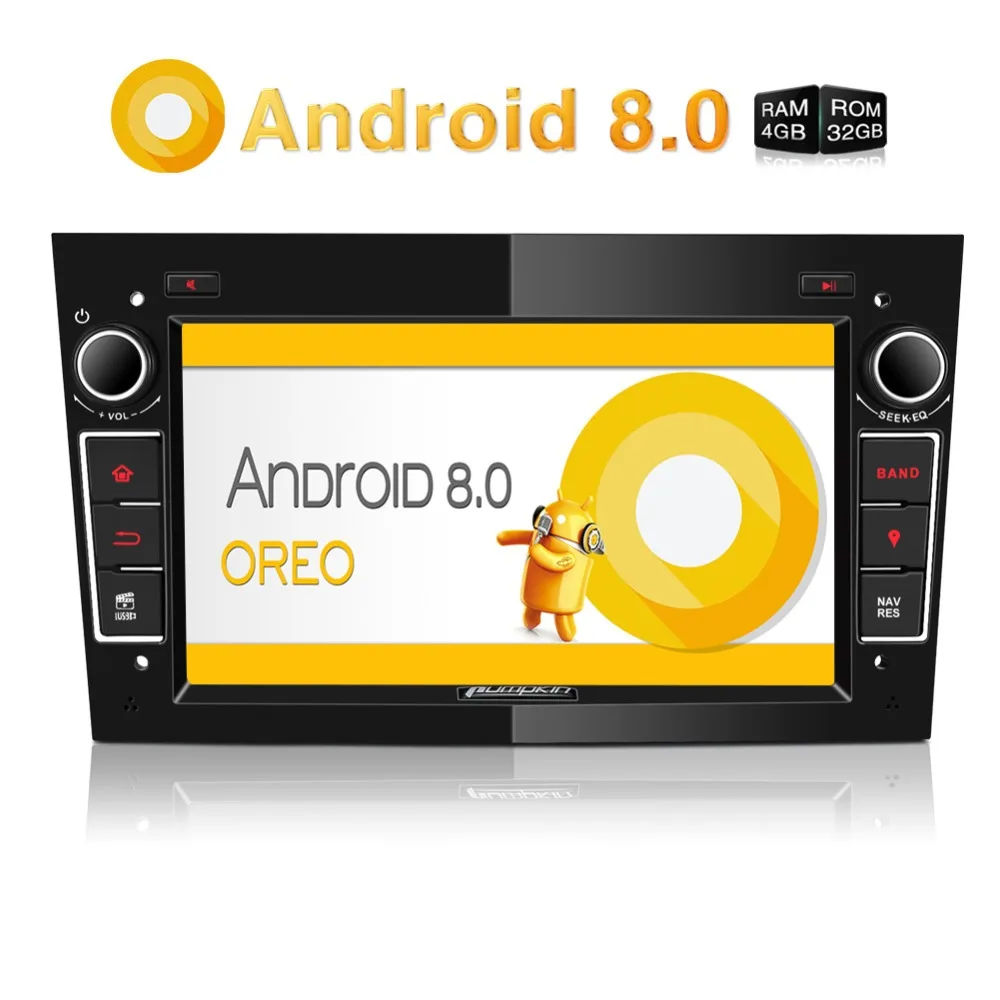 

Pumpkin 2 Din7''Android 8.0 Octa-core 4GB RAM 32G ROM Car Radio No DVD Player GPS Navigation Stereo Audio For Opel/Vectra/Astra