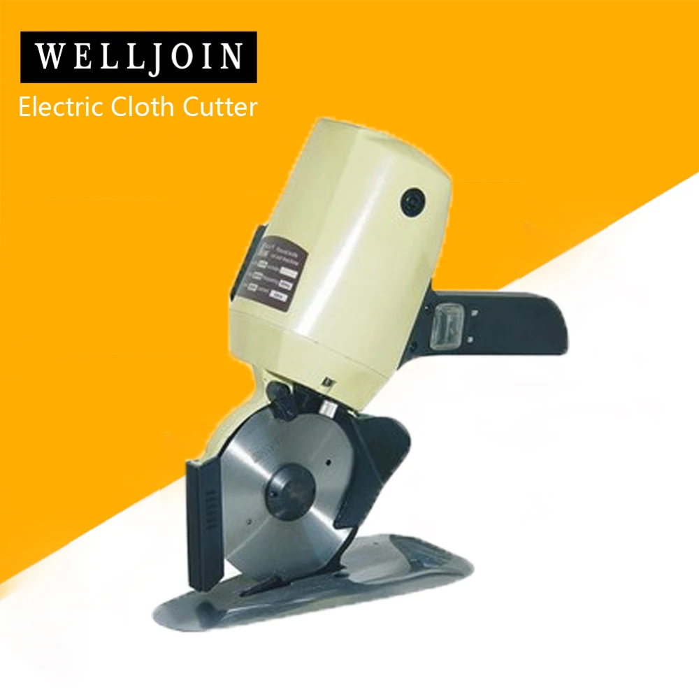 

Lejiang YJ-100 type Blade Diameter 100MM ,Electric Cloth Cutter Fabric Round Knife Cutting Machine