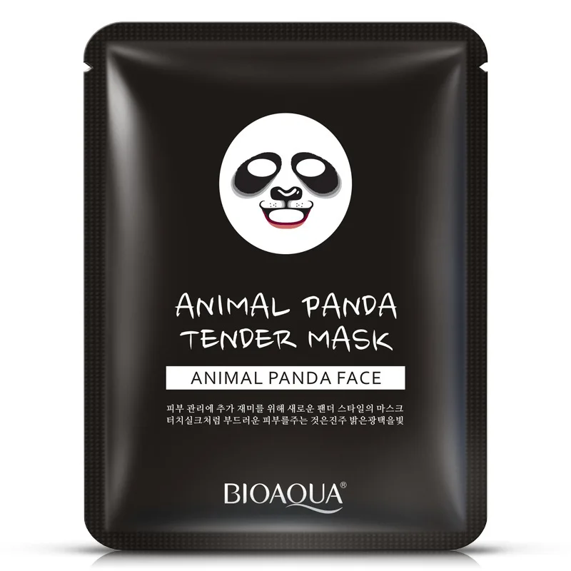 5pcs/lot Animal FACIAL MASK panda hydrating mask paste spring