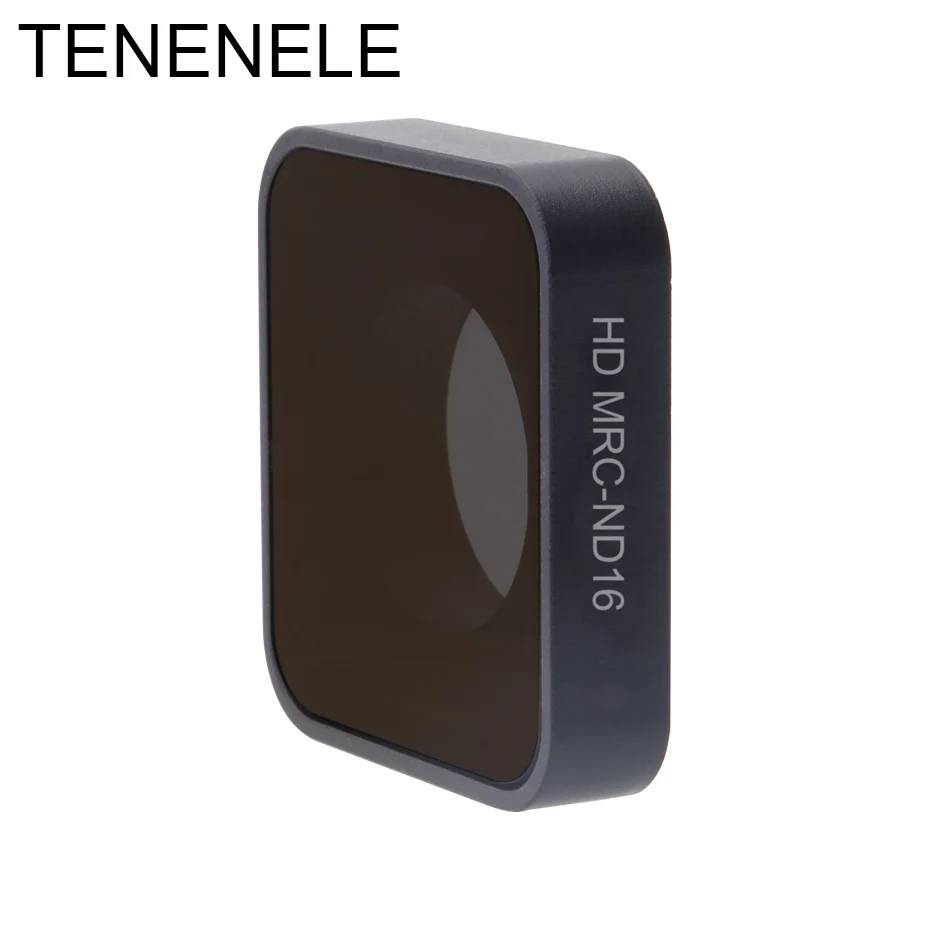 TENENELE Go Pro, спортивные фильтры для экшн-камеры, набор фильтров нейтральной плотности для GoPro Hero 5, 6, 7, черный, ND 4, 8, 16, фильтр для Hero