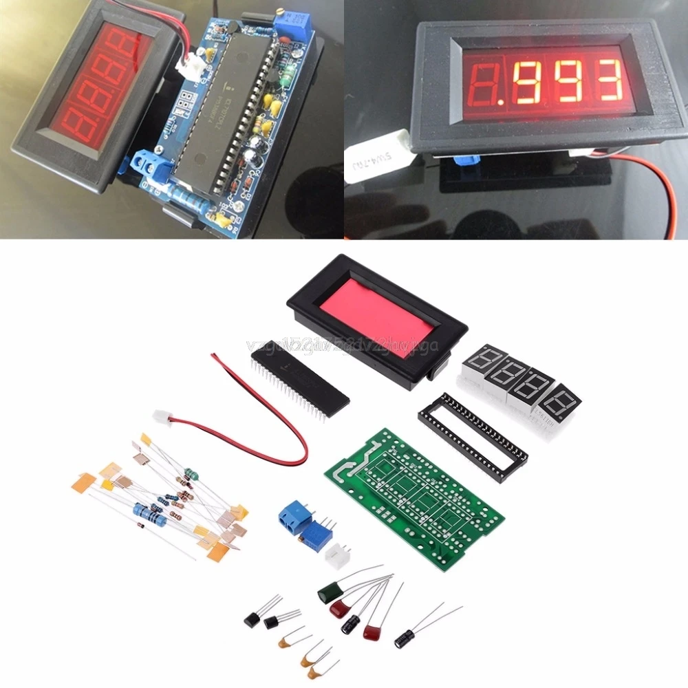 

ICL7107 Digital Ammeter Kit DIY Module DC 5V 35mA 70.6x39mm DIY Kits Amp Current Meter My02 19 Dropship