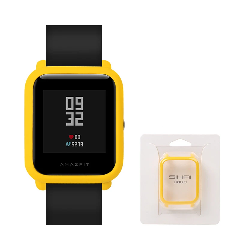

Fashion Watch Case For Xiaomi Huami Amazfit Bip Bit Youth Edition Watch Accessories Plastic Colorful Protective Watches Case