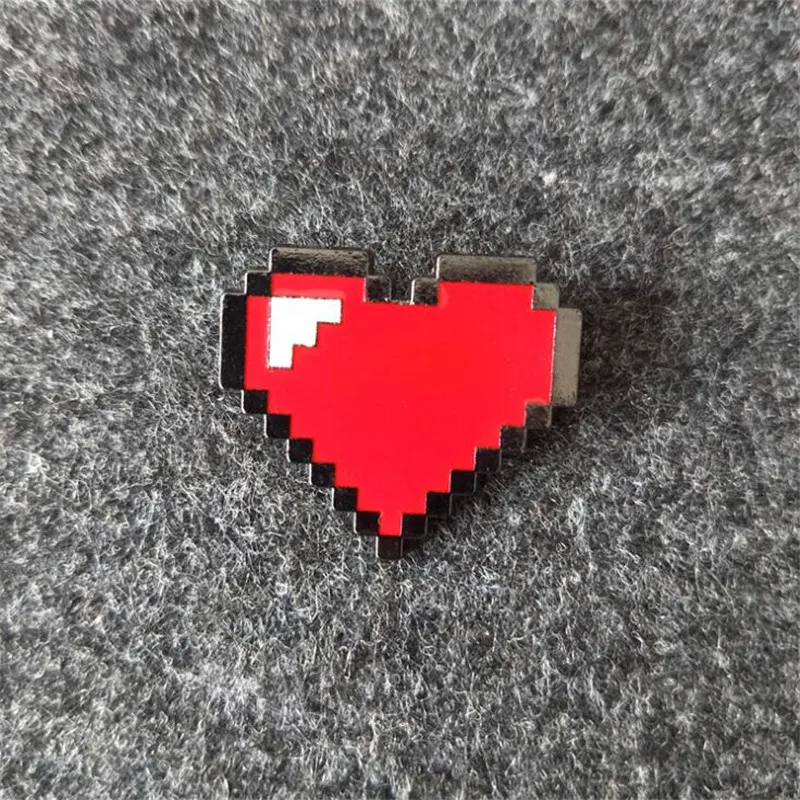 Undertale cœur émail broches Métal Broche Pour Sac à dos sacs chapeaux badge Enfants Cadeaux