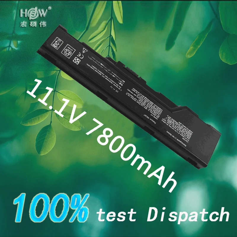 HSW 7800 мАч аккумулятор для ноутбука Dell XPS M1730 1730 HG307 XG510 0XG510 WG317 312-0680 bateria Акку 9 ячеек |