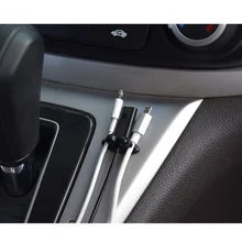 8 шт./компл. мини клей автомобильное зарядное устройство линия застежка зажим для наушников/USB кабель автомобильный зажим автомобильные аксессуары для интерьера