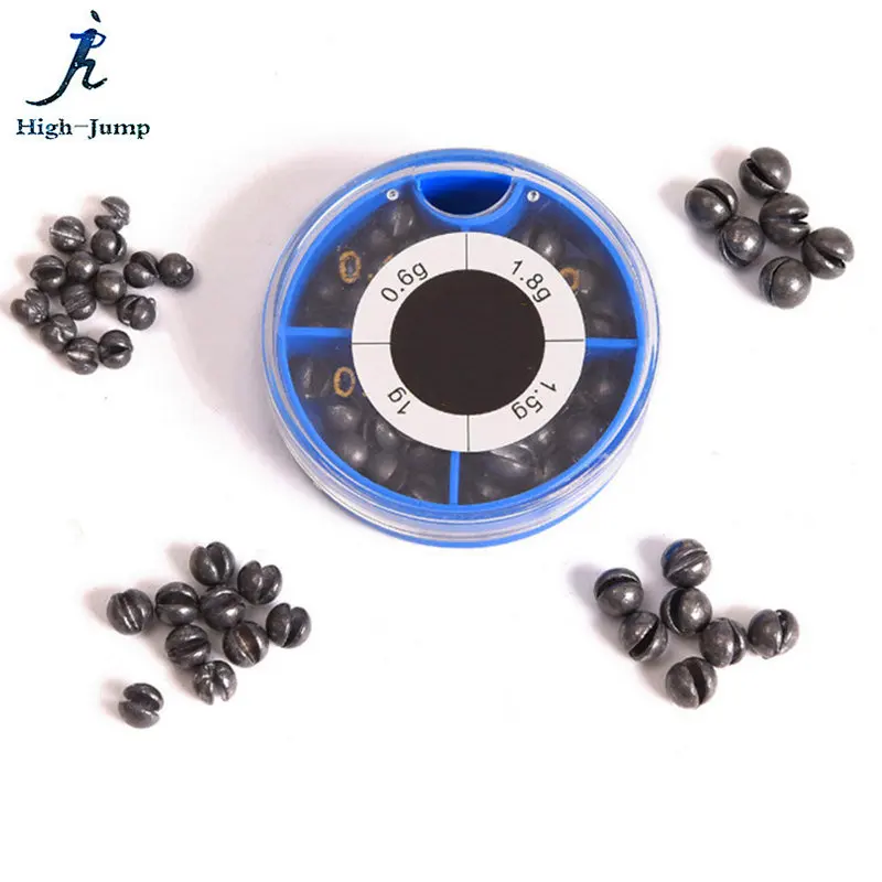 

37Pcs/Box Fishing Lead Sinker Explosion Rock Fishing Tools Bite Lead Sinker Balance Fishing Leader Line Position 0.6g1g1.5g1.8g