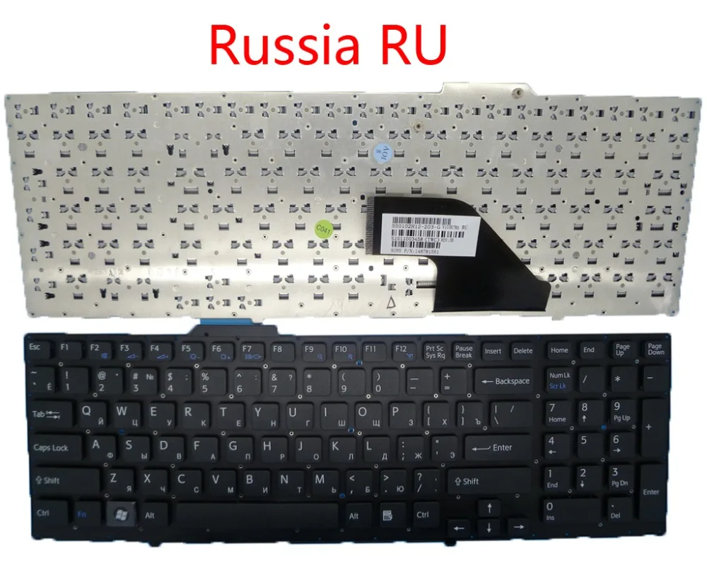 

Keyboard For SONY VPCF VPCF1 VPCF11 VPCF12 VPCF13 English US Russia RU Chinese TW Canada CA Greece GK Bulgaria BG Italy IT new