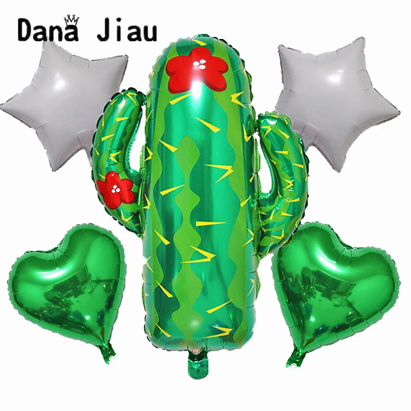 Gros Ballons Cactus 5 Pieces Ballon Decoratif Pour Fete D Anniversaire Jouet En Helium Cactus Vert Pour Enfants Pour Mariage Evenement Desert D Ete Aliexpress