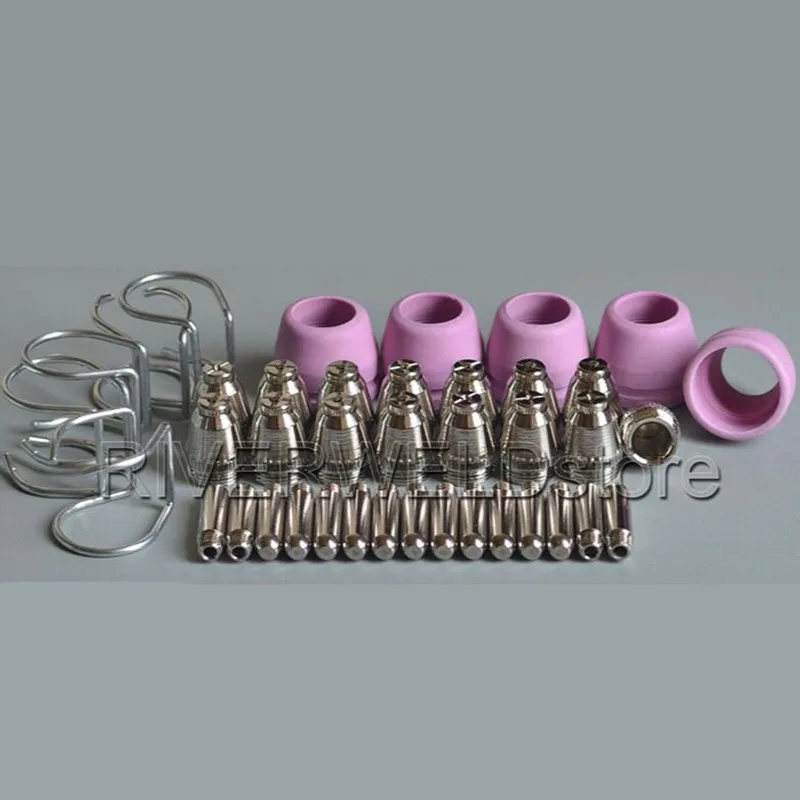 WSD 60P P60 Plasma Cutter Torch Consumables KIT Plasma TIPS 0.9mm 40Amp