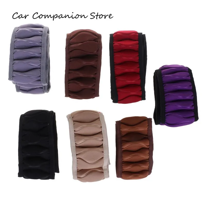 

Car Steering Wheel Cover Braid On The Wheel Covers Handle Plush Set Sponge Auto Protector Universal Auto In Interior Accessories