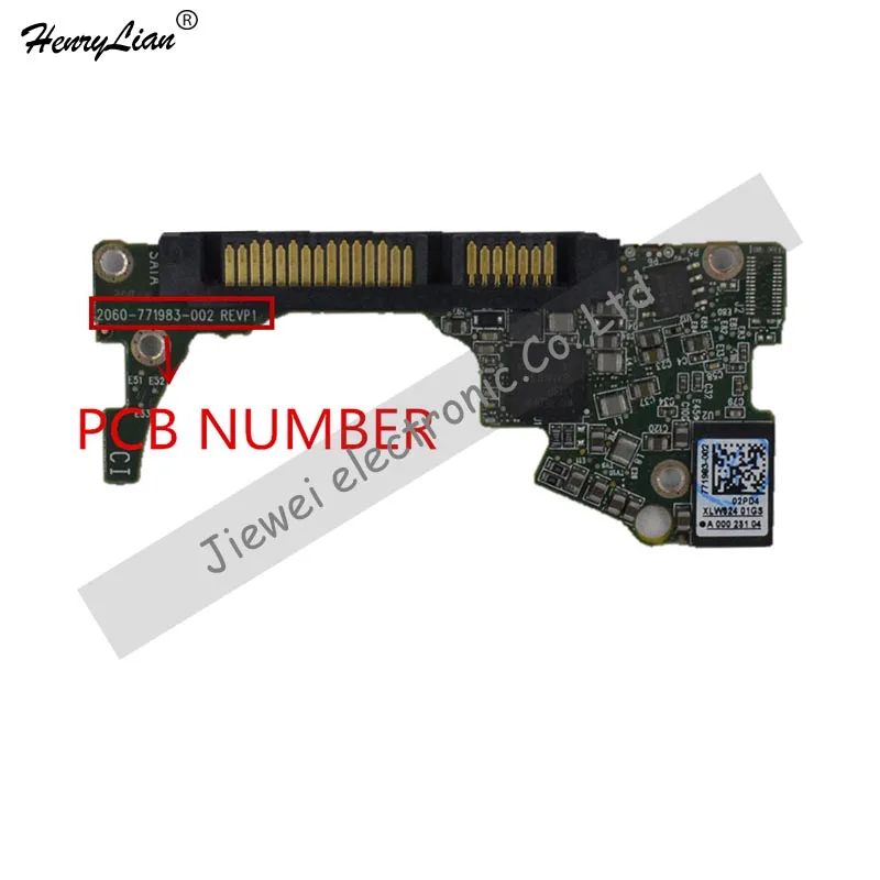 HDD PCB для логической платы/номер платы: 2060-771983-002 REV P1