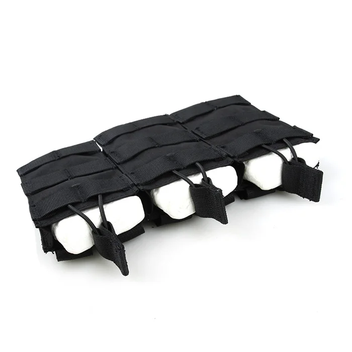 Тройная открытая верхняя Сумка MOLLE Mag Pouch 5 56 (SKU051111) TMC Cordura|Мешочки| |