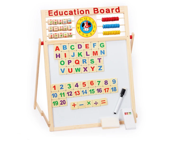 

Montessori Magnetic Alphabet Letters Math Leaning Materials Educational Wooden Beads Tools For Baby 3 Years Children Gifts Toys