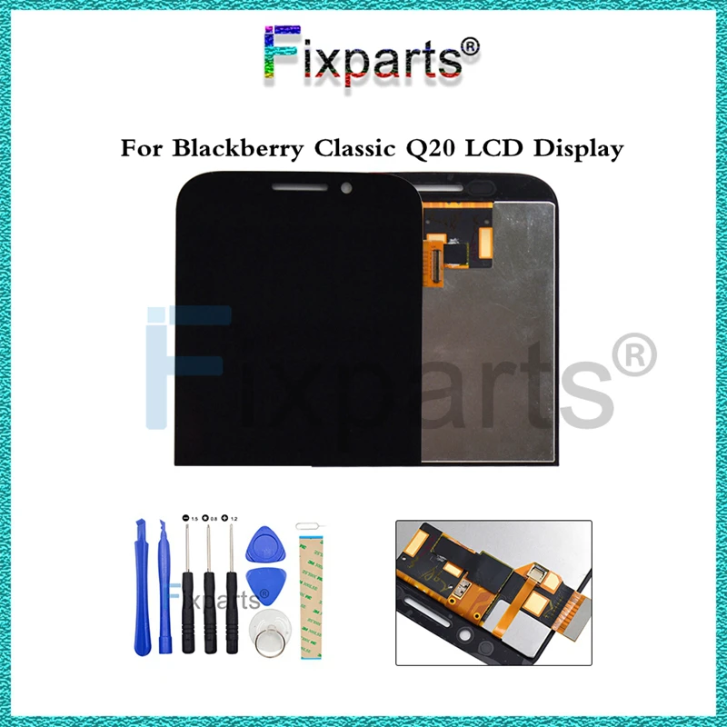 100% протестирован на 3 5 &quotЖК-дисплей BlackBerry Classic Q20 детали для замены бесплатная