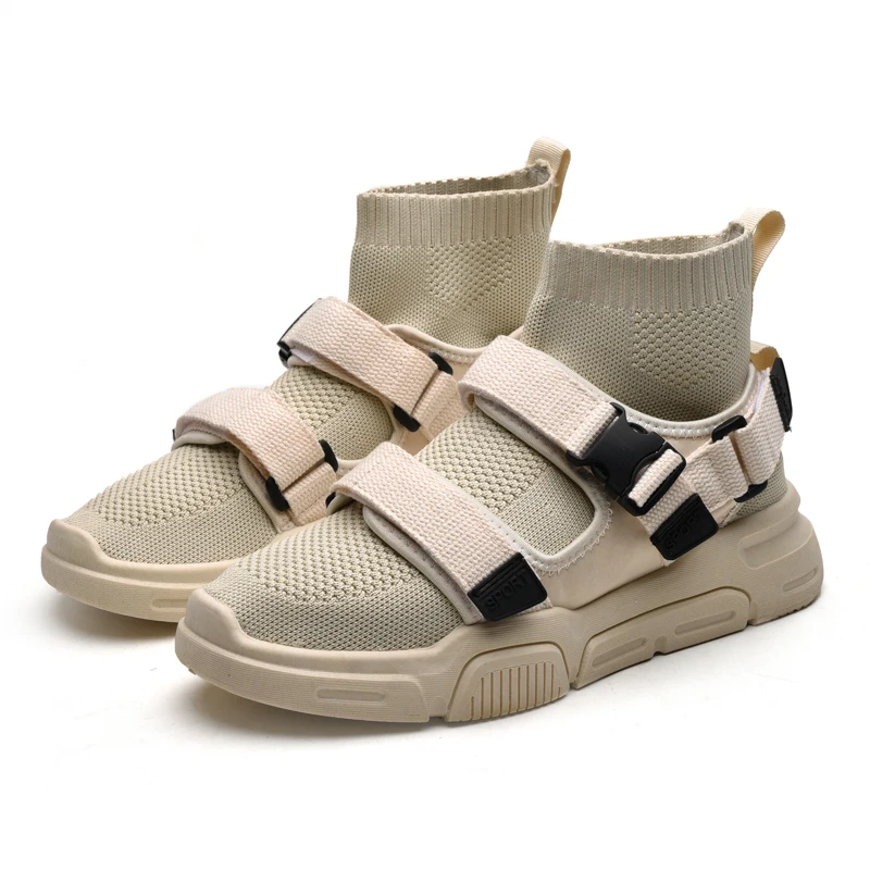 

Summer flying Woven Socks Shoes Men Sneakers Mens Casual Shoes Breathable Light Mans Footwear Zapatillas Hombre Erkek Ayakkabi