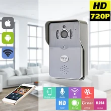 720P IP Wifi Doorbell Camera With Motion Detection Alarm Wireless Video Intercom Phone Control IP Door Phone Wireless Door Bell