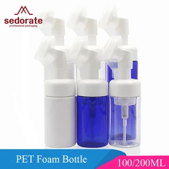 

Sedorate 20 pcs/Lot PET Empty Bottles Refillable Bottles For Makeup 100ML 200ML Foam Bottles Containers Foam Producer JX145