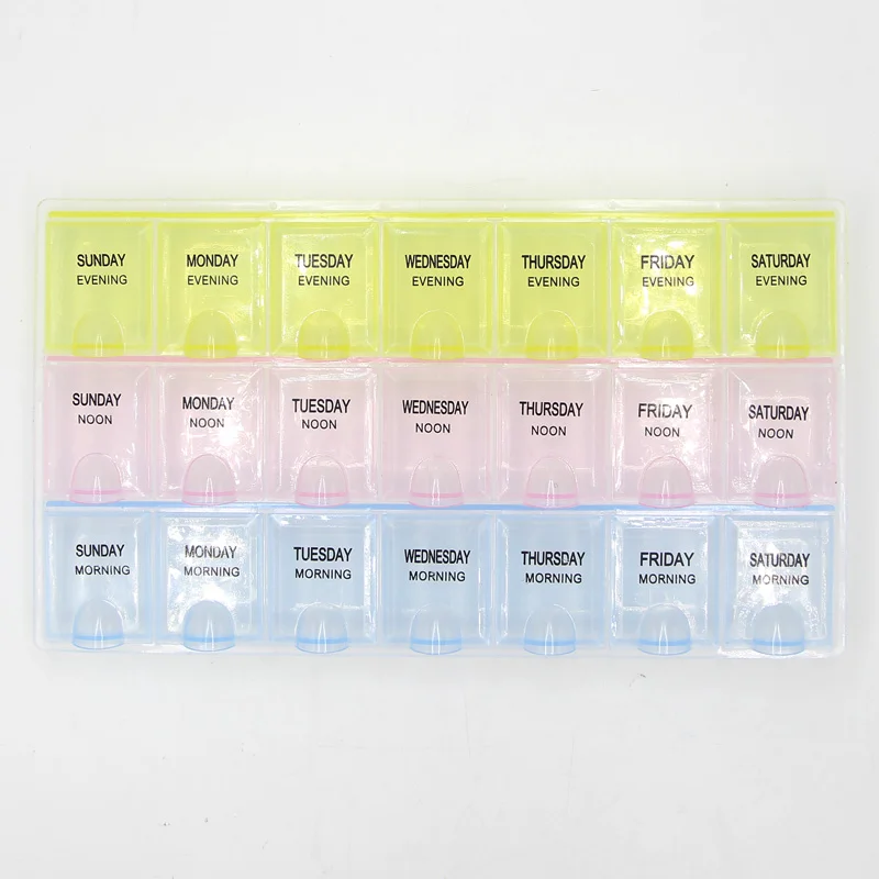 

1 pc 21/24 Lattices Medicines Storage Box Tools Toys Box Home Used