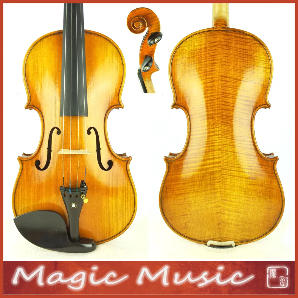 

SELECTED! Antonio Stradivarius 1714 "Soil" Copy Master Level 4/4 Violin, European Spruce & handmade oil varnish