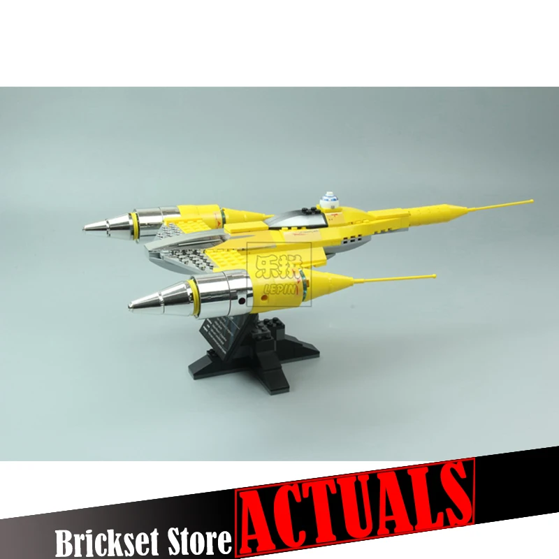 

Lepin 05060 Naboo Starfighter STAR Ultimate Collector WARS 187PCS Building Bricks Blocks Toys For children Compatible 10026
