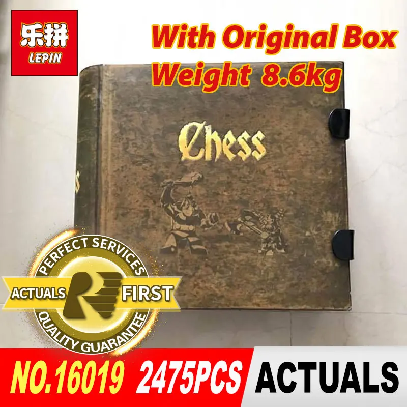 

Lepin 16019 2475Pcs The movies series Castle Set 852293 Large Chess Building Blocks Bricks toys model as Christmas gifts