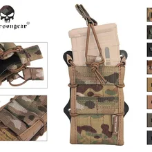 Emerson gear двойная Модульная винтовка, подсумок для тактических военных игр утилита Экипировка с облегченной модульной системой переноски снаряжения Mag EM6035 Multicam Black AOR