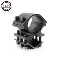 LUGER Универсальное крепление бочонка адаптер для сигнальный Лазерный фонарь прицел на Воздушный пистолет прицел крепление принадлежности для охоты