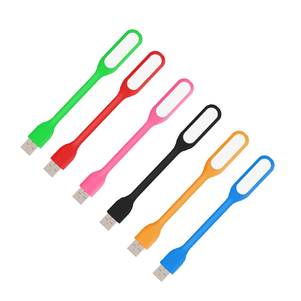 Светодиодная Ночная лампа с USB портативная для чтения защитой глаз ночной