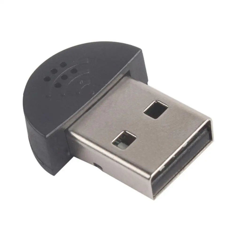 BEESCLOVER мини USB 2,0 Микрофон Портативный Студийный микрофон аудио адаптер драйвер бесплатно для ноутбука/ПК/MSN/Skype