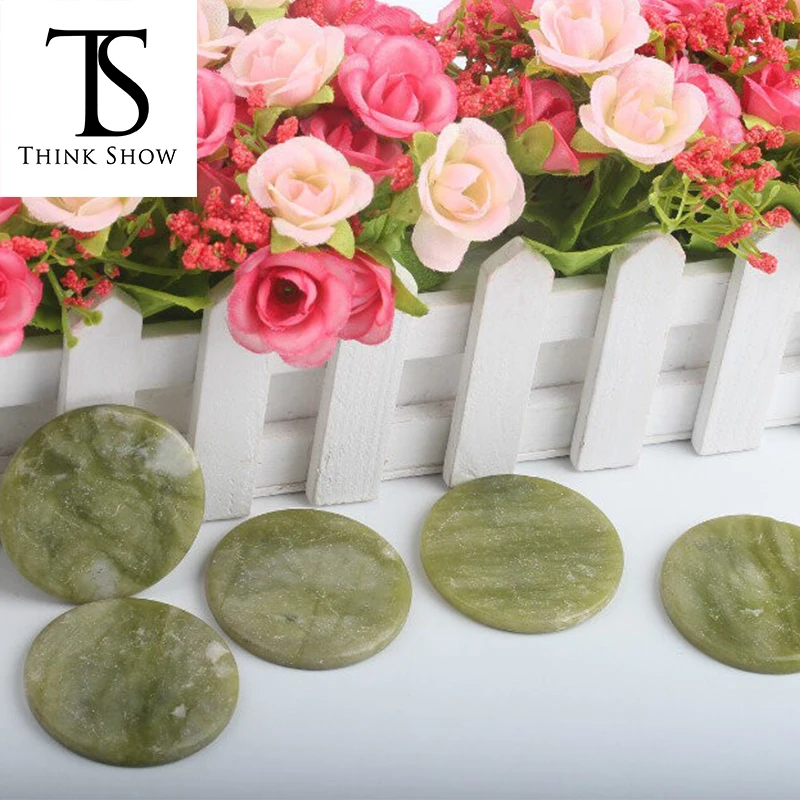 THINKSHOW Round Artificial Jade Stone False Eyelash Extension Glue
