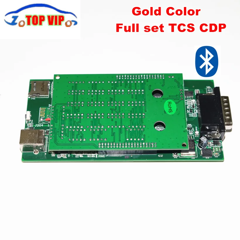 

(3pcs/lot) with Bluetooth! new vci Gold TCS CDP PRO plus 2016.00 Keygen CDP PRO + Carton box OBD2 Diagnostic Tool DHL Free