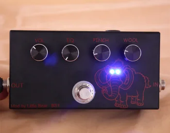 

NEW 1PC BS1 Electric Guitar / Bass BASS Single Mammoth Effect Increases Bass