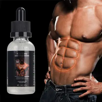 

Powerful Abdominal Muscle Essential Oil 30ML Men Stronger Muscle Eight Pack Cream Anti Cellulite Fat Burning Weight Loss Oil 40P