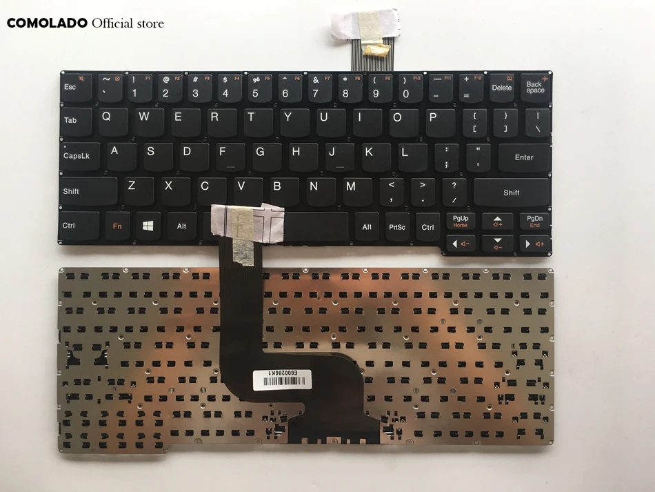 Английская клавиатура для ноутбука Lenovo Miix2 10 11 MIIX210 MIIX211 черная без рамки US Layout |