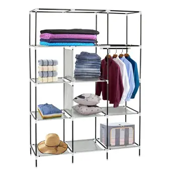 

High-leg Non-woven Fabric Assembled Clothes Wardrobe Home Organization E5M1