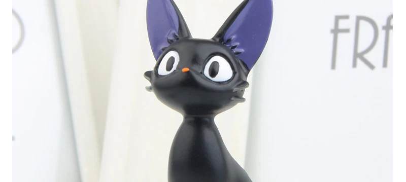 Kiki JiJi Black Cats Action Figures Japan Anime Kiki's Delivery Service Model Dolls Decor Figurines Toys Landscape Cartoon Gifts_08
