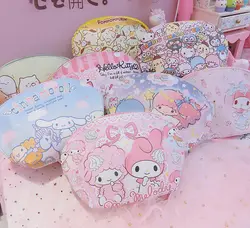 Мультфильм Sanrio, Hello Kitty My Melody Cinnamoroll Собака персонажи Little Twin Stars косметичка милый Для женщин сумка для хранения косметики для подарок для