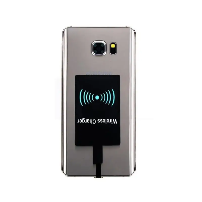 Universal Qi Wireless Charging Kit Charger Wireless Pad + Receiver For Samsung S6 S7 S7 edge LG Xiaomi Micro USB Android Phones
