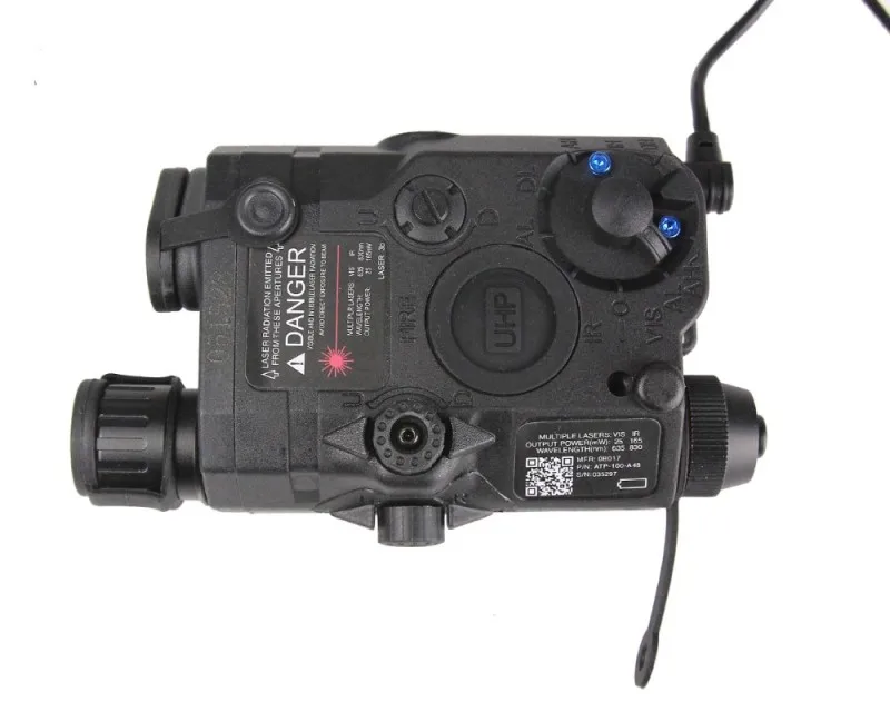 Vermelho com Airsoft Elemento Peg-é Bateria Case Laser Tactical Lanterna Led Versão Aparência Ex396 La-5c Uhp 6 Elemento PEG-É LA-5C UHP Bateria Caso Laser