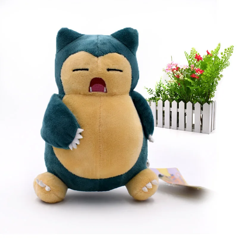 " 20 см аниме мультфильм Плюшевые Peluche кукла Snorlax мягкая горячая игрушка отличный рождественский подарок для детей