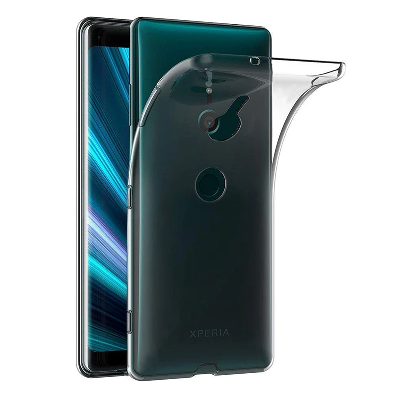 Мягкий чехол для телефона sony Xperia XA X Performance XA1 Plus Ultra C6 L2 XA2 XZ Premium задняя крышка прозрачная тонкая гелевая из ТПУ