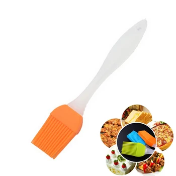 

2 Pcs Barbecue Brushes Silicone Basting Pastry Butter Oil Brush For Grilling Cake Pastry Turkey Desserts Baking Utensil FBE2