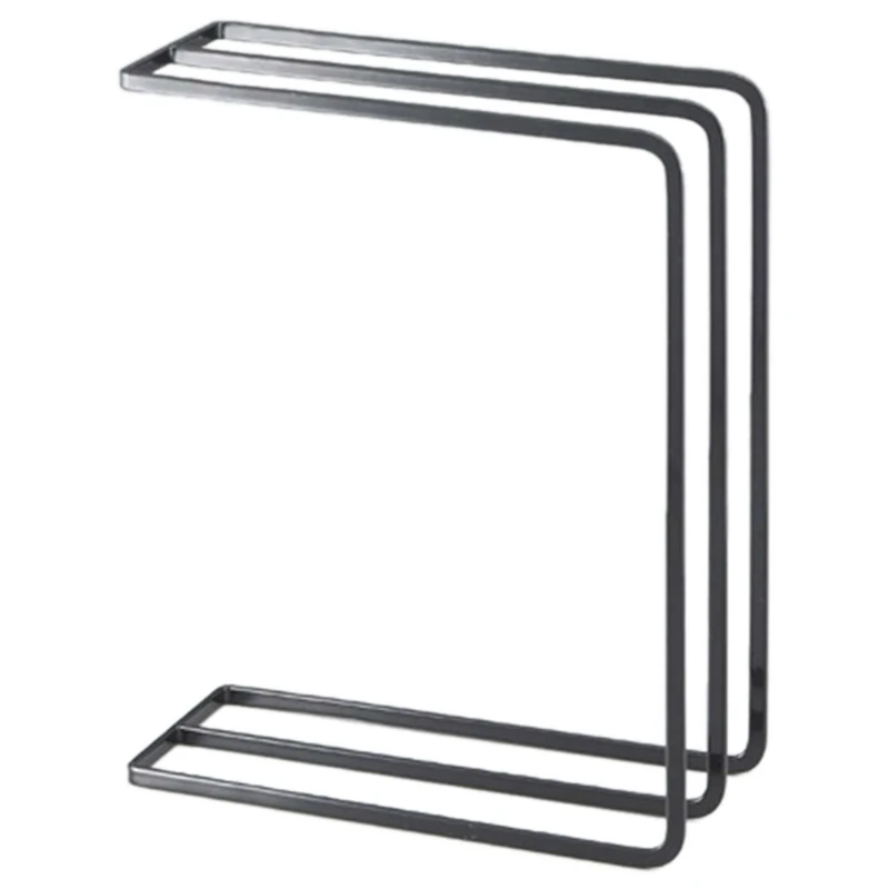 

Towel Rack Stand Freestanding 3 Tier Vertical Iron Rag Storage Towel Rack Kitchen Supply Home Tableware Dish Cloth Holders