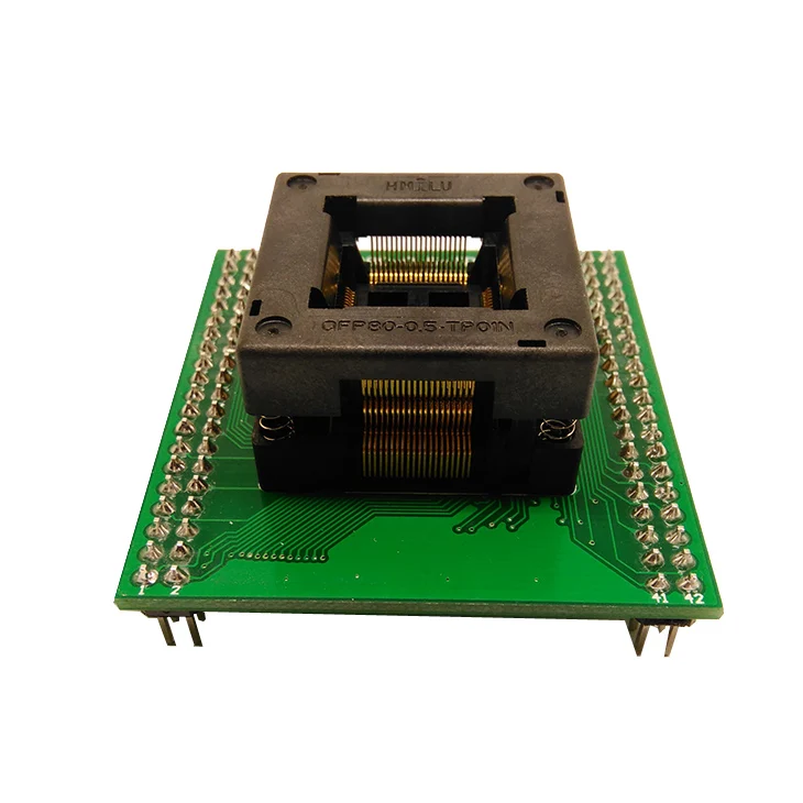 otq 80 05 02b passo 05mm ic tamanho do corpo 12x12mm adaptador de teste 02