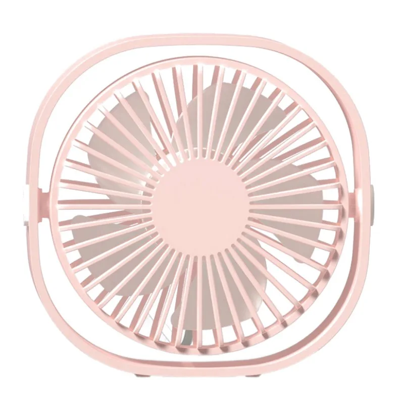  Mini USB Rechargeable Air Cooling Fan Desk Fan Dual Use Home Student Dormitory Bedside Portable Des