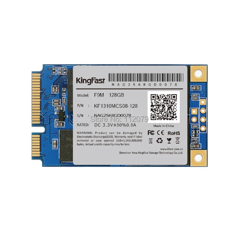 Kingfast F9M 128 ГБ mSATA SSD для Acer HP DELL Lenovo Y460 E220S intel samsung гигабайт Thinkpad мини-пк планшет пк |