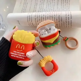 

For Airpods Airpod Case Cover Wireless Earphone Case Cartoon Charging Box Case For Apple Air pods Case With Ring airpods 2 case