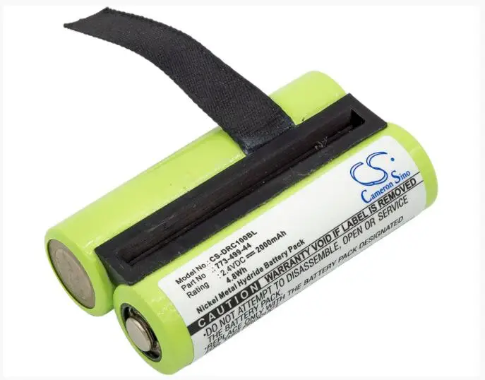 Cameron sino 2000 mAh Батарея для DAMAG DRC10 773-499-44 крановое дистанционное управление Батарея